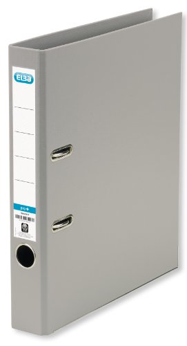 Elba Premium Akten-Ordner A4, smart Pro plus, 5 cm schmal, Kunststoff Ordner, grau, 10 Stück Elba Premium Akten-Ordner A4, smart Pro plus, 5 cm schmal, Kunststoff Ordner, grau, 10 Stück von Elba