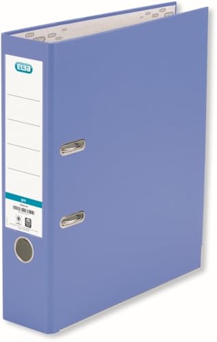 Elba Ordner A4 smart top 80mm PP/Papier hellblau von Elba