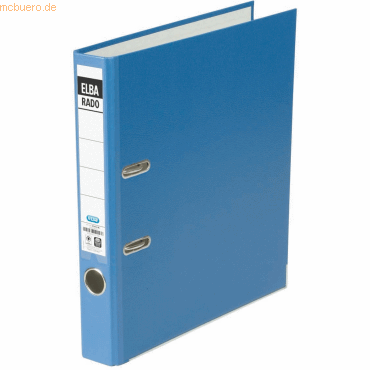 Elba Ordner rado-Lux A4 Acrylat/Papier 50mm blau von Elba