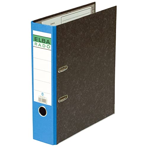 Elba Ordner rado Wolkenmarmor - A4, 80 mm, blau Elba Ordner rado Wolkenmarmor - A4, 80 mm, blau von Elba