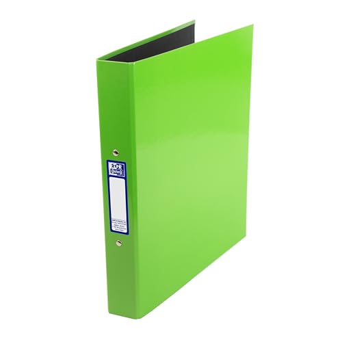 Oxford Premium A4-Ringbuch, hellgrün, Einzelordner, 25 mm Kapazität von Oxford