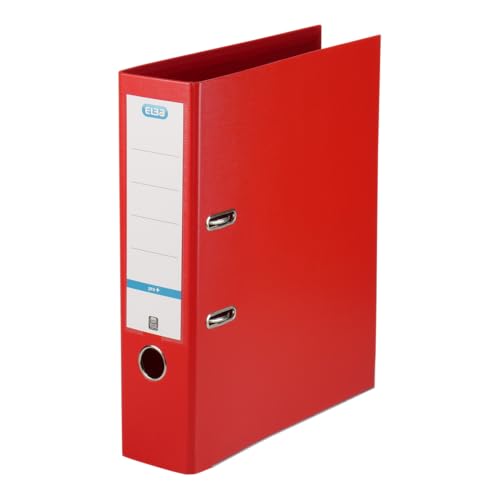 Elba Premium Akten-Ordner A4, smart Pro plus, 8 cm breit, Kunststoff Ordner, rot, 1 Stück Elba Premium Akten-Ordner A4, smart Pro plus, 8 cm breit, Kunststoff Ordner, rot, 1 Stück von Elba