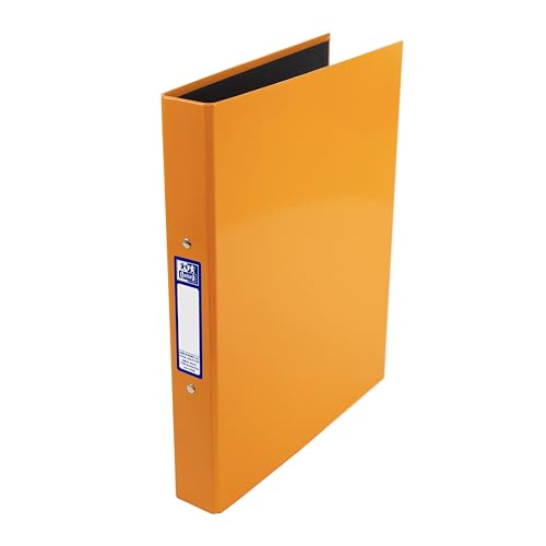 Oxford Premium Ringbuch, A4, Orange, Einzelordner, 25 mm Kapazität von Oxford