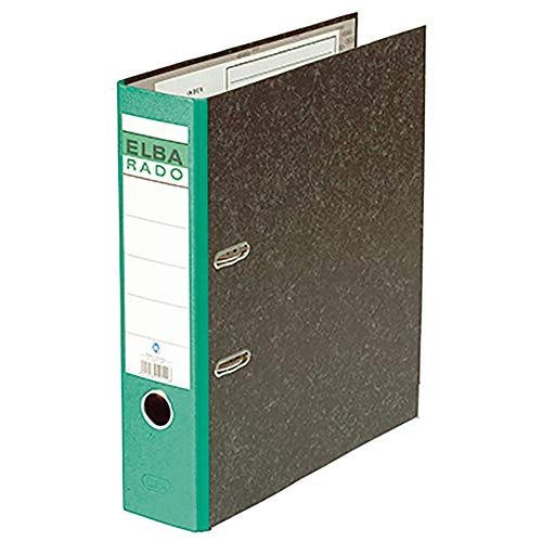 Elba Recycling-Ordner A4, Rado Wolkenmarmor, 8 cm breit, grün, 1 Stück Elba Recycling-Ordner A4, Rado Wolkenmarmor, 8 cm breit, grün, 1 Stück von Elba