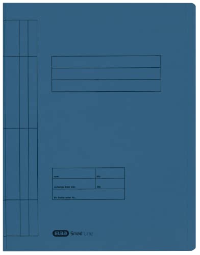 Elba Schnellhefter A4 Pappe, Smart Line, aus Manila-Karton, blau, 100 Stück Elba Schnellhefter A4 Pappe, Smart Line, aus Manila-Karton, blau, 100 Stück von Elba