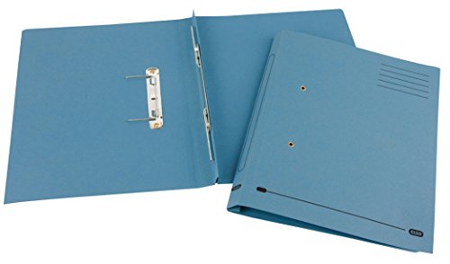 Elba Spirosort Schnellhefter recycelt 315 g/m² 35 mm Folio-Format 25 Stück blau von Elba