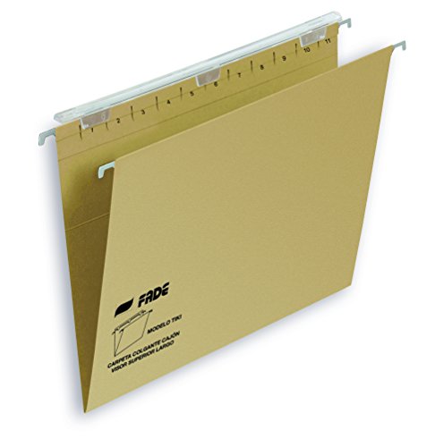 Elba Tiki 400064816 – Box von 25 Hängemappen für Schubladen, F Elba Tiki 400064816 – Box von 25 Hängemappen für Schubladen, F von Elba