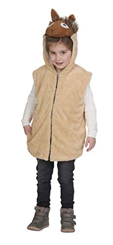 Andrea Moden 185-104 - Kinderkostüm Lama, Weste mit Kapuze, Tier, Mottoparty, Karneval Andrea Moden 185-104 - Kinderkostüm Lama, Weste mit Kapuze, Tier, Mottoparty, Karneval von Elbenwald