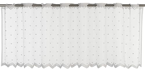 Elbersdrucke Bistrogardine Celeste 00 weiß transparent 45x160 cm Scheibengardine Kurzgardine für Küche Küchenfenster Sichtschutz 198763 Elbersdrucke Bistrogardine Celeste 00 weiß transparent 45x160 cm Scheibengardine Kurzgardine für Küche Küchenfenster Sichtschutz 198763 von Elbersdrucke
