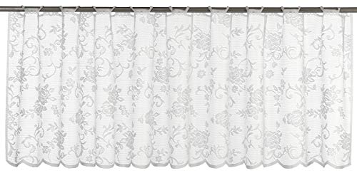 Elbersdrucke Bistrogardine Rosanna 00 weiß halbtransparent 45x160 cm Scheibengardine Kurzgardine für Küche Küchenfenster Sichtschutz 198497 Elbersdrucke Bistrogardine Rosanna 00 weiß halbtransparent 45x160 cm Scheibengardine Kurzgardine für Küche Küchenfenster Sichtschutz 198497 von Elbersdrucke