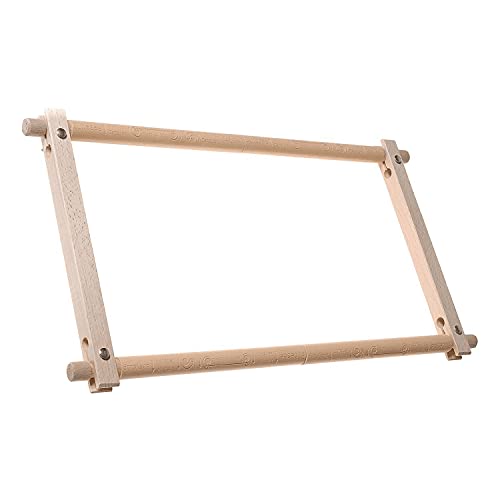 Elbesee Drehrahmen, Holz, 76 cm x 30 cm, braun von Elbesee