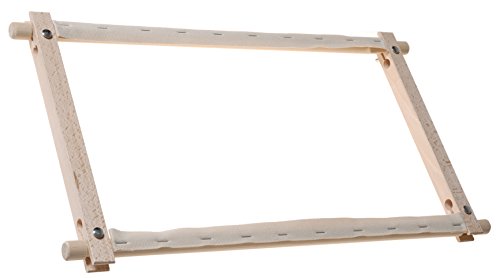 Elbesee Rotationsrahmen, Holz, 38 x 22 cm, Braun von Elbesee