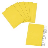 100 ELCO Sichthüllen Ordo discreta DIN A4 gelb glatt 120 g/qm 100 ELCO Sichthüllen Ordo discreta DIN A4 gelb glatt 120 g/qm von Elco
