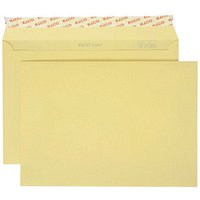 ELCO Briefumschläge Color DIN C5 ohne Fenster hellchamois haftklebend 25 St. von Elco