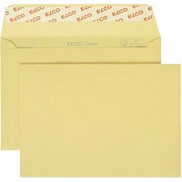 ELCO Briefumschläge Color DIN C6 ohne Fenster hellchamois haftklebend 25 St. von Elco