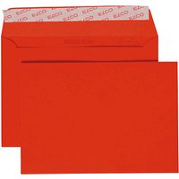 ELCO Briefumschläge Color DIN C6 ohne Fenster intensivrot haftklebend 25 St. von Elco