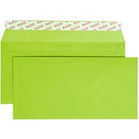 ELCO Briefumschläge Color DIN lang ohne Fenster intensivgrün haftklebend 250 St. von Elco