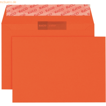 Elco Briefumschläge Color orange Haftklebung 100 g/qm VE=250 Stück Elco Briefumschläge Color orange Haftklebung 100 g/qm VE=250 Stück von Elco