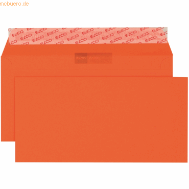 Elco Briefumschläge Color orange Haftklebung 100 g/qm VE=250 Stück Elco Briefumschläge Color orange Haftklebung 100 g/qm VE=250 Stück von Elco