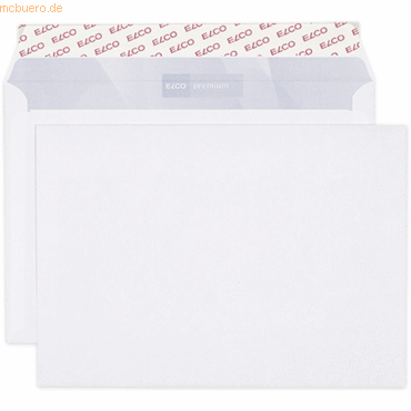 Elco Briefumschläge Office Box C5 hochweiß Haftklebung Innendruck 80 g Elco Briefumschläge Office Box C5 hochweiß Haftklebung Innendruck 80 g von Elco