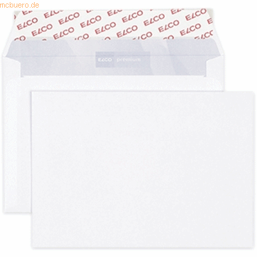 Elco Briefumschläge Office Box C6 hochweiß Haftklebung Innendruck 80 g Elco Briefumschläge Office Box C6 hochweiß Haftklebung Innendruck 80 g von Elco