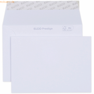 Elco Briefumschläge Prestige Box C6 hochweiß Haftklebung Papier 120 g/ Elco Briefumschläge Prestige Box C6 hochweiß Haftklebung Papier 120 g/ von Elco