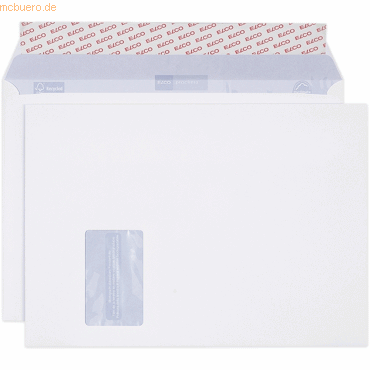 Elco Briefumschläge Proclima Box C4 weiß Haftklebung Fenster links Inn Elco Briefumschläge Proclima Box C4 weiß Haftklebung Fenster links Inn von Elco