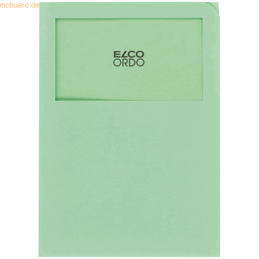 Elco Organisationsmappe Ordo classico Papier A4 220x310 mm grün VE=100 von Elco