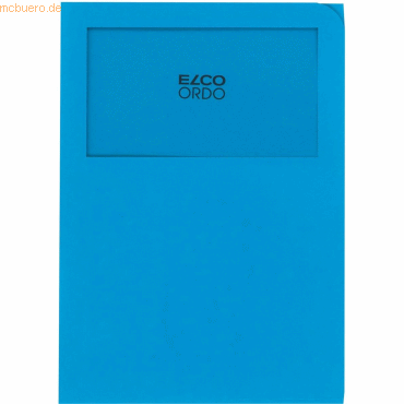 Elco Organisationsmappe Ordo classico Papier A4 220x310 mm intensiv bl von Elco