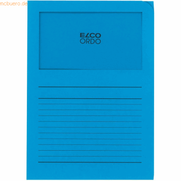 Elco Organisationsmappe Ordo classico Papier A4 220x310 mm intensiv bl von Elco
