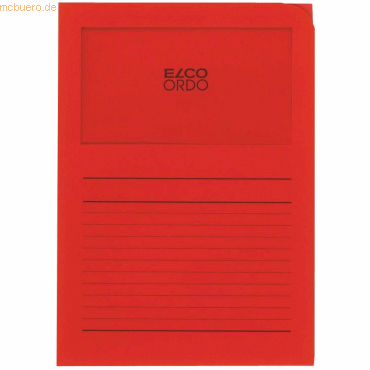 Elco Organisationsmappe Ordo classico Papier A4 220x310 mm intensiv ro von Elco