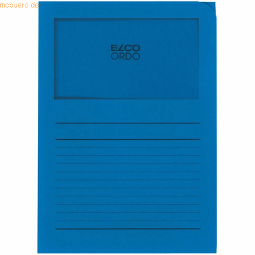 Elco Organisationsmappe Ordo classico Papier A4 220x310 mm königsblau von Elco