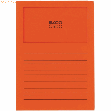 Elco Organisationsmappe Ordo classico Papier A4 220x310 mm orange VE=1 Elco Organisationsmappe Ordo classico Papier A4 220x310 mm orange VE=1 von Elco