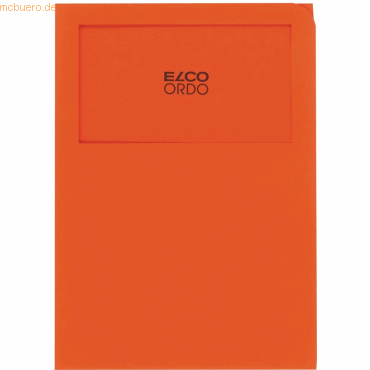 Elco Organisationsmappe Ordo classico Papier A4 220x310 mm orange VE=1 von Elco