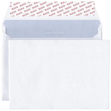 Elco Versandtasche documento - B5 weiß 120 g/qm Haftklebung 20 mm Seit von Elco