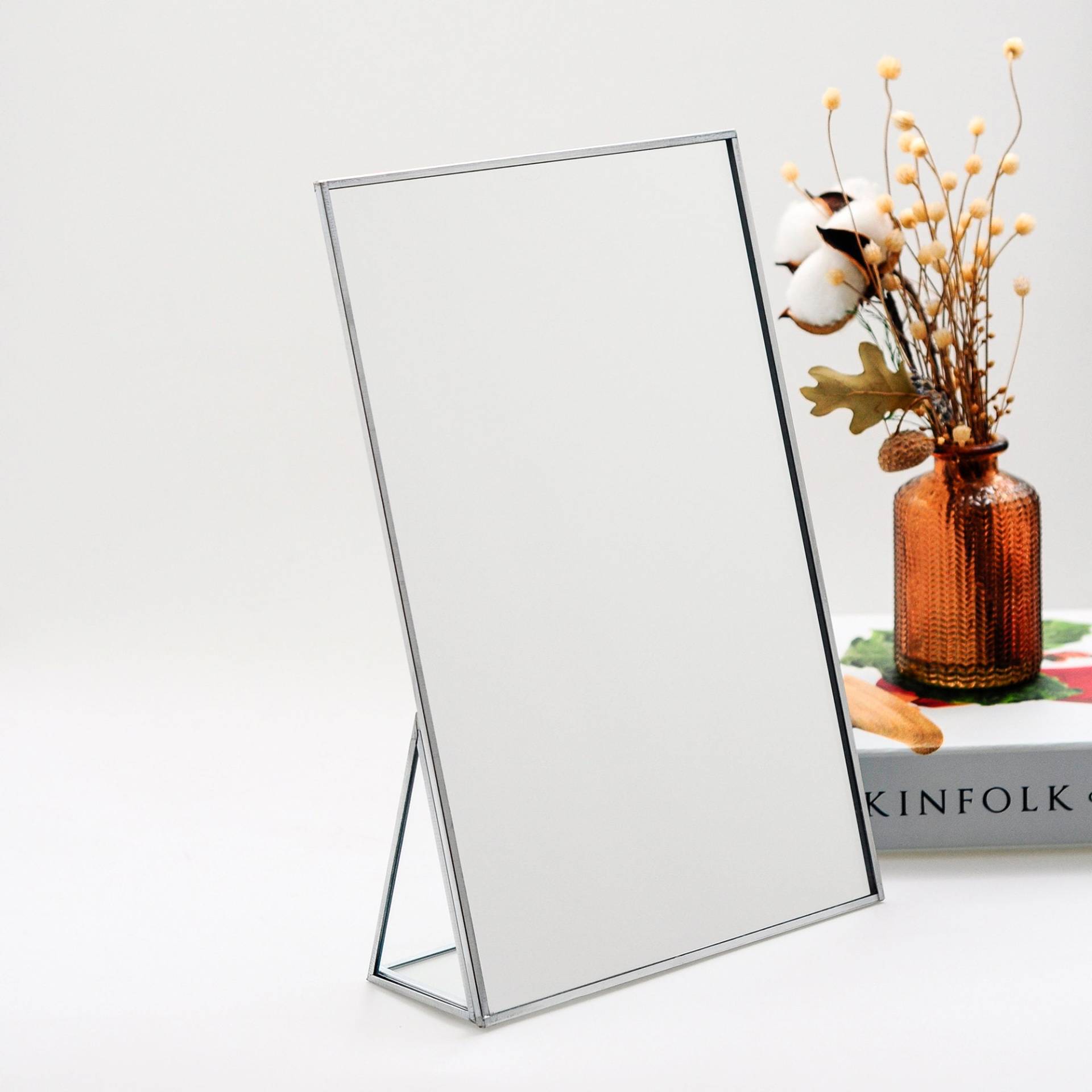 "12x8" Vanity Schminkspiegel Silber Desktop "12x8" Vanity Schminkspiegel Silber Desktop von elcreadesigns