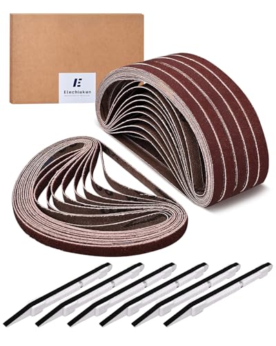66 Stück Schleifbänder Schleifstäbe Set, 7 x 320mm Sanding Sticks Mini Finger Schleifer Körnung 80/120/240/320/400/600, Schleifen Detail Sticks für kleine Projekte, Holz DIY Handwerk und enge Räume 66 Stück Schleifbänder Schleifstäbe Set, 7 x 320mm Sanding Sticks Mini Finger Schleifer Körnung 80/120/240/320/400/600, Schleifen Detail Sticks für kleine Projekte, Holz DIY Handwerk und enge Räume von Elechiakan