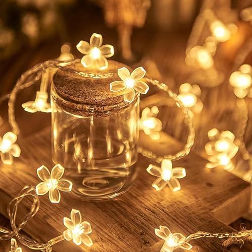 Eledreme lichterkette kirschblüten deko, cherry blossom lichterkette blumen 2m 20 led lichterkette innen batterie, lichterkette frühling deko blüten für Festival, Party, Valentinstag Hochzeit Eledreme lichterkette kirschblüten deko, cherry blossom lichterkette blumen 2m 20 led lichterkette innen batterie, lichterkette frühling deko blüten für Festival, Party, Valentinstag Hochzeit von Eledreme
