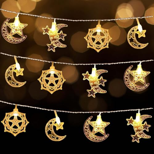 Eledreme ramadan lichterkette, 3m 20 led lichterkette innen batterie ramadan deko, eid mubarak dekoration ramadan laterne, lichterkette ramadan dekoration für Festival, Party Lichtervorhang Eledreme ramadan lichterkette, 3m 20 led lichterkette innen batterie ramadan deko, eid mubarak dekoration ramadan laterne, lichterkette ramadan dekoration für Festival, Party Lichtervorhang von Eledreme