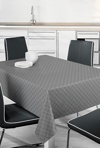 Elegant Event Essentials Bonita Linen PVC-Tischdecke, schimmernde Oberfläche, leicht abwischbar, zuschneidbar, Designer-Vliesrückseite, Rollenformat für Zuhause, Büro, Bankett, Empfang und von Elegant Event Essentials
