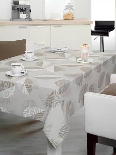 Elegant Event Essentials Bonita Luxus-Tischdecke aus PVC, schimmernde Oberfläche, leicht abwischbar, zuschneidbar, Designer-Vliesrückseite, Rollenformat für Zuhause, Büro, Bankett, Empfang und von Elegant Event Essentials