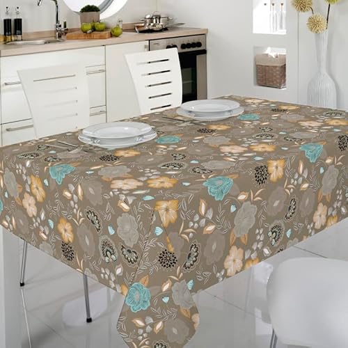 Elegant Event Essentials Bonita Luxus-Tischdecke aus PVC, schimmernde Oberfläche, leicht abwischbar, zuschneidbar, Designer-Vliesrückseite, Rollenformat für Zuhause, Büro, Bankett, Empfang und von Elegant Event Essentials