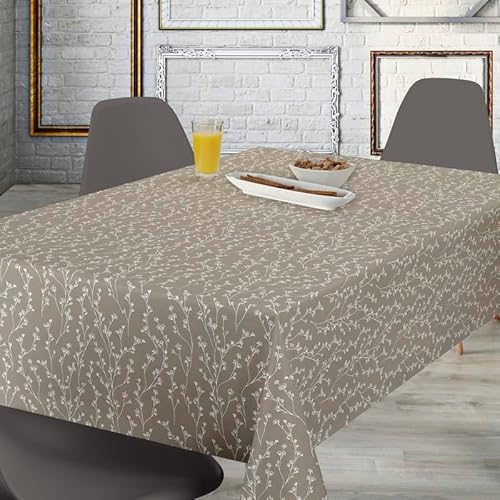 Elegant Event Essentials Bonita Luxus-Tischdecke aus PVC, schimmernde Oberfläche, leicht abwischbar, zuschneidbar, Designer-Vliesrückseite, Rollenformat für Zuhause, Büro, Bankett, Empfang und von Elegant Event Essentials