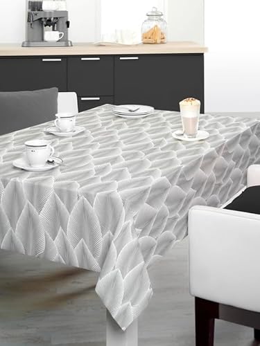 Elegant Event Essentials Bonita Luxus-Tischdecke aus PVC, schimmernde Oberfläche, leicht abwischbar, zuschneidbar, Designer-Vliesrückseite, Rollenformat für Zuhause, Büro, Bankett, Empfang und von Elegant Event Essentials