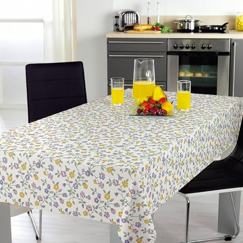 Elegant Event Essentials Bonita Luxus-Tischdecke aus PVC, schimmernde Oberfläche, leicht abwischbar, zuschneidbar, Designer-Vliesrückseite, Rollenformat für Zuhause, Büro, Bankett, Empfang und von Elegant Event Essentials