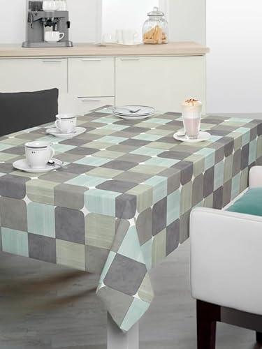 Elegant Event Essentials Bonita Luxus-Tischdecke aus PVC, schimmernde Oberfläche, leicht abwischbar, zuschneidbar, Designer-Vliesrückseite, Rollenformat für Zuhause, Büro, Bankett, Empfang und von Elegant Event Essentials