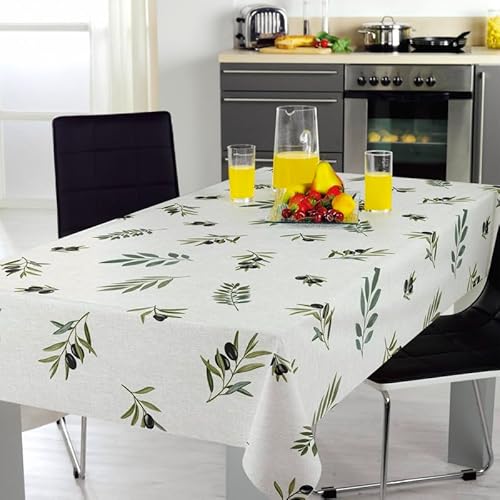 Elegant Event Essentials Bonita Luxus-Tischdecke aus PVC, schimmernde Oberfläche, leicht abwischbar, zuschneidbar, Designer-Vliesrückseite, Rollenformat für Zuhause, Büro, Bankett, Empfang und von Elegant Event Essentials