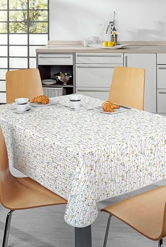 Elegant Event Essentials Bonita Luxus-Tischdecke aus PVC, schimmernde Oberfläche, leicht abwischbar, zuschneidbar, Designer-Vliesrückseite, Rollenformat für Zuhause, Büro, Bankett, Empfang und von Elegant Event Essentials