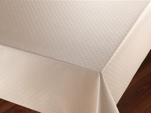 Elegant Event Essentials Luxuriöse NEO PVC-Tischdecke, schimmernde Oberfläche, leicht abwischbar, schneidbar, Designer-Vliesrückseite, Rollenformat für Zuhause, Büro, Bankett, Empfang und Elegant Event Essentials Luxuriöse NEO PVC-Tischdecke, schimmernde Oberfläche, leicht abwischbar, schneidbar, Designer-Vliesrückseite, Rollenformat für Zuhause, Büro, Bankett, Empfang und von Elegant Event Essentials