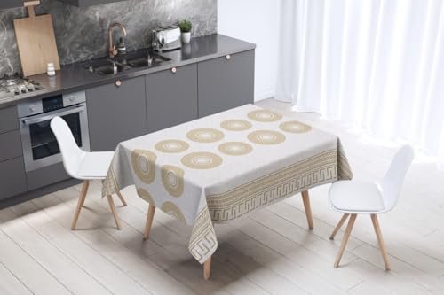 Elegant Event Essentials Luxury Essentials PVC-Tischdecke, schimmernde Oberfläche, leicht abwischbar, zuschneidbar, Designer-Vliesrückseite, Rollenformat für Zuhause, Büro, Bankett, Empfang und von Elegant Event Essentials
